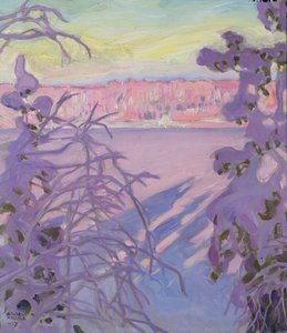 A Winter Landscape, 1917 by Akseli Valdemar Gallen Kallela